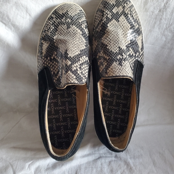 Vionic splendid midi snake print women's size 8.5. - Picture 4 of 8
